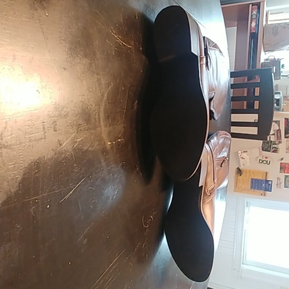 Chaps Leather Womens Riding Boots sz 8 - Picture 2 of 5